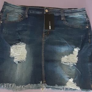 Denim skirt
